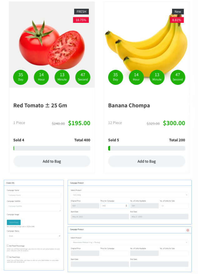 Grenmart Organic & Grocery Laravel eCommerce