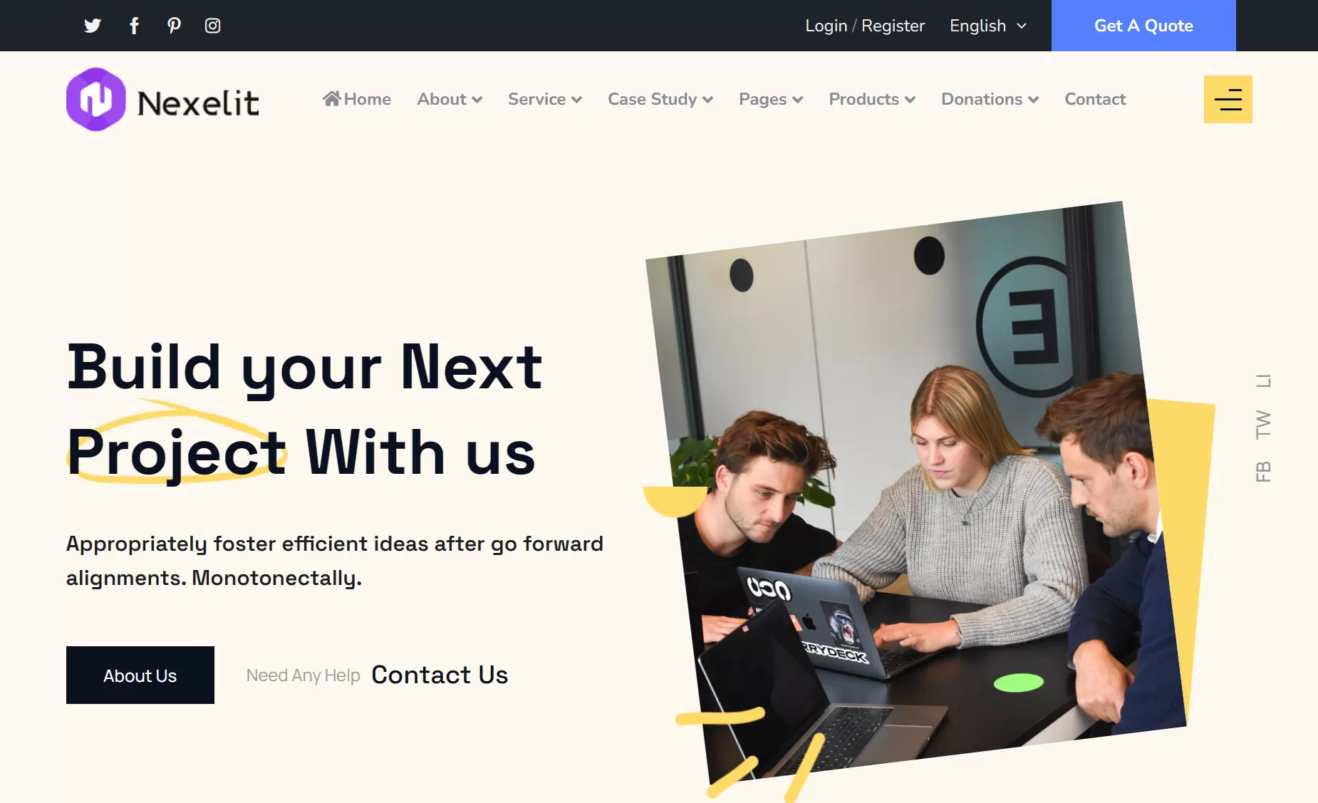 Nexelit Business CMS