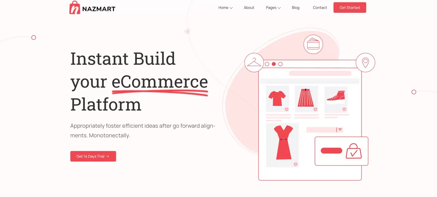 Nazmart Multi Tenancy eCommerce Platform